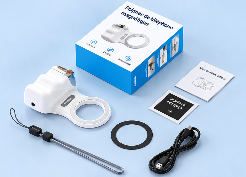 Majumy Caméra magnétique pour smartphone